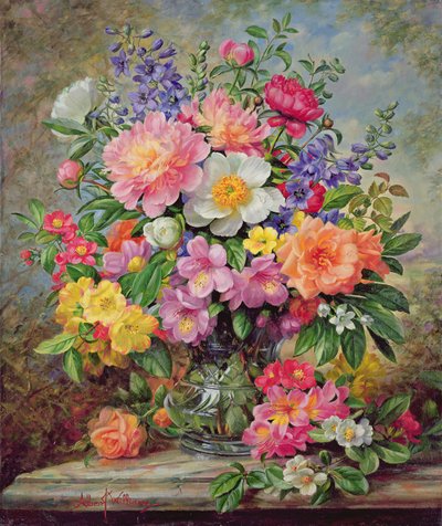 Flores de junio en radiancia de Albert Williams